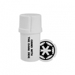 Medtainer | Storage w/ Grinder The Imperial "Grind With The Dark Side" - 20 Dram | Keep Your Grind Under Imperial Command