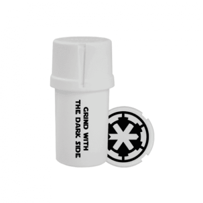 Medtainer | Storage w/ Grinder The Imperial "Grind With The Dark Side" - 20 Dram | Keep Your Grind Under Imperial Command
