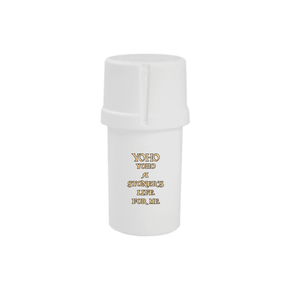 Medtainer | Storage w/ Grinder "Stoners Life" Under Seige - 20 Dram | Your All-in-One Solution with Style! - Image 3