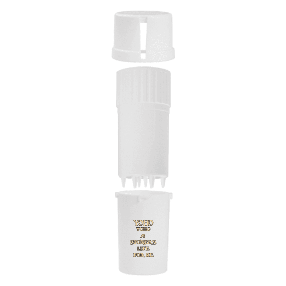 Medtainer | Storage w/ Grinder "Stoners Life" Under Seige - 20 Dram | Your All-in-One Solution with Style! - Image 2