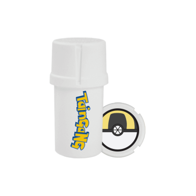 Medtainer | Storage w/ Grinder "Ultra" Smokemon - 20 Dram | The Ultimate Go-To for On-the-Go Enthusiasts