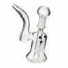 Generic Label 6″ Mini Dab Rig 18mm – Clear - 2
