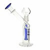 Generic Label 5.5″ 4 Dot Showerhead Oil Rig 14mm – Blue - 3