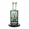 Generic Label 6" Cake Perc Oil Rig 14mm - Black - 2