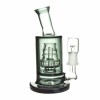 Generic Label 6" Cake Perc Oil Rig 14mm - Black - 1
