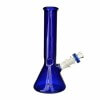 Generic Label 9.5″ Beaker Water Pipe 18mm – Blue - 3