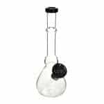 420º Below | 7" Mouth Water Pipe - Black | Sleek and Stylish Smoking Solution