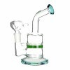 Placeholder Hemper 6″ Mini Honeycomb Water Pipe 14mm – Blue / Green