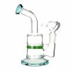 Placeholder Hemper 6″ Mini Honeycomb Water Pipe 14mm – Blue / Green - 5
