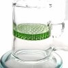 Placeholder Hemper 6″ Mini Honeycomb Water Pipe 14mm – Blue / Green - 1
