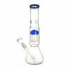 Generic Label 13″ 10 Arm Perc Beaker Water Pipe 18mm – Blue