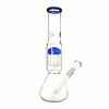 Generic Label 13″ 10 Arm Perc Beaker Water Pipe 18mm – Blue - 2