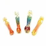 420º Below | 3" Swirl & Gold Fumed Chillums - Assorted Colors | Compact and Stylish, Perfect for Any Occasion