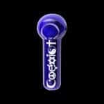 Chameleon Glass | Coexist Glass Pipe - Cool Blue | Unite in Harmony with Every Puff