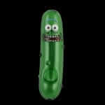 Chameleon Glass | Pickle Rick Glass Pipe Rick and Morty - Green