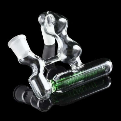 UPC Genie Lamp Inline Ashcatcher 14.5mm - Green