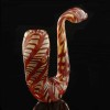 Glassheads 5" Wrap-n-Rake Silver Fumed Sherlock - Assorted Colors / 6