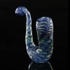 Glassheads 5" Wrap-n-Rake Silver Fumed Sherlock - Assorted Colors / 2