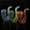 Glassheads 5" Wrap-n-Rake Silver Fumed Sherlock - Assorted Colors