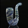 Glassheads 5" Wrap-n-Rake Silver Fumed Sherlock - Assorted Colors / 1