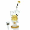 Sesh Supply "Atlas" Faberge Egg Recycler with Propeller Perc - Mango / 1