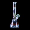 Chameleon Glass 12" Galactic Series Beaker Fumed & Colored Glass Water Pipe - Color Changing