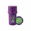 The Medtainer Storage w/ Grinder Scary Terry / Purple - 20 Dram