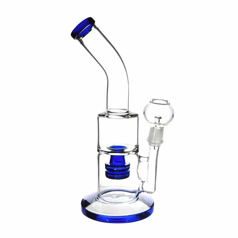 Generic Label 8.5" Blue Bird Cage Oil Rig / 14mm / 3