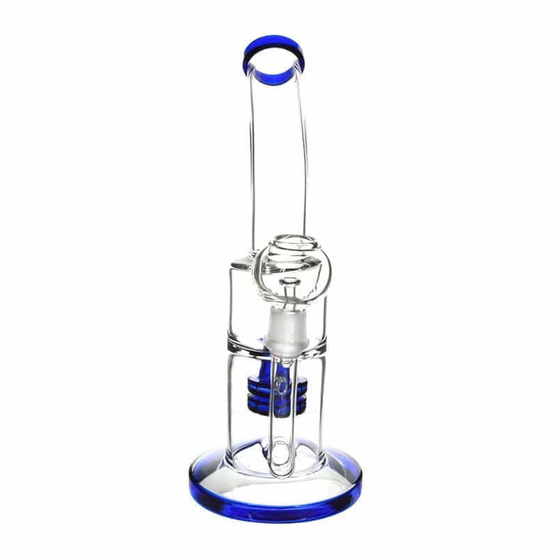Generic Label 8.5" Blue Bird Cage Oil Rig / 14mm / 4