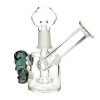 4:20 Generic Label 3.5" Skull Knocker Oil Rig 14mm - Bluish Gray / 2