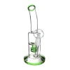 4:20 Generic Label 8.5" Bird Cage Rig Water Pipe 14mm - Green / 4