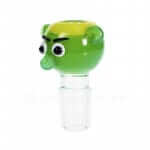 420º Below | 14mm Male "Smurf" Glass Bowl | Add a Quirky Green Twist to Your Setup