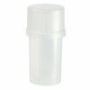 The Medtainer Storage w/ Grinder Large 40 Dram - Clear