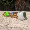 Chameleon Glass Optometrist "Eyeball" Glass Pipe - Glow in the Dark / 2