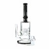 4:20 Generic Label 10.5" Wheel Perc Rig 18mm - Black / 5
