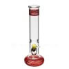 Bio Hazard 12″ 50mm “Hollowfoot” Water Pipe w/ Slide – Red / 5