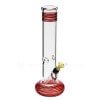 Bio Hazard 12″ 50mm “Hollowfoot” Water Pipe w/ Slide – Red / 4