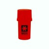 The Medtainer Storage w/ Grinder "Warped" Red - 20 Dram / 2