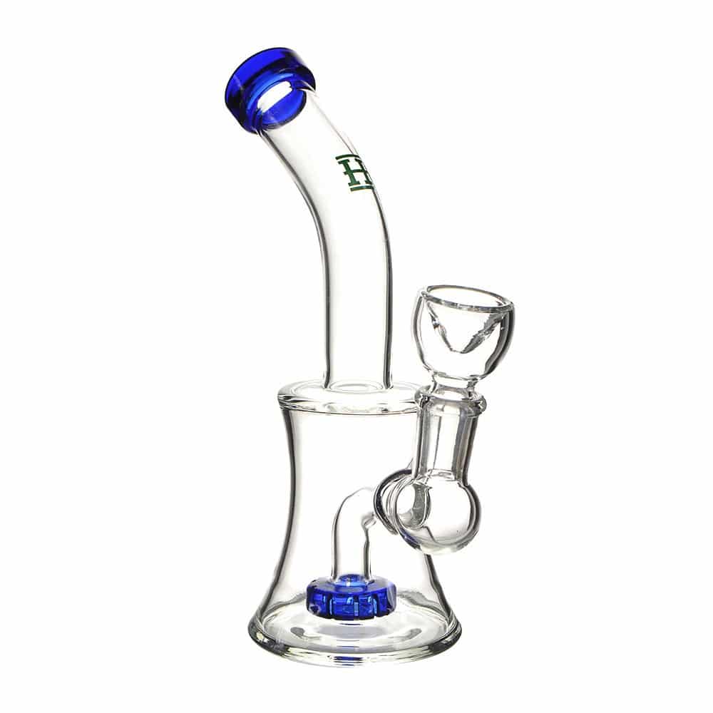 Hemper 6.5" Hourglass Water Pipe 14mm - Assorted Colors / 7