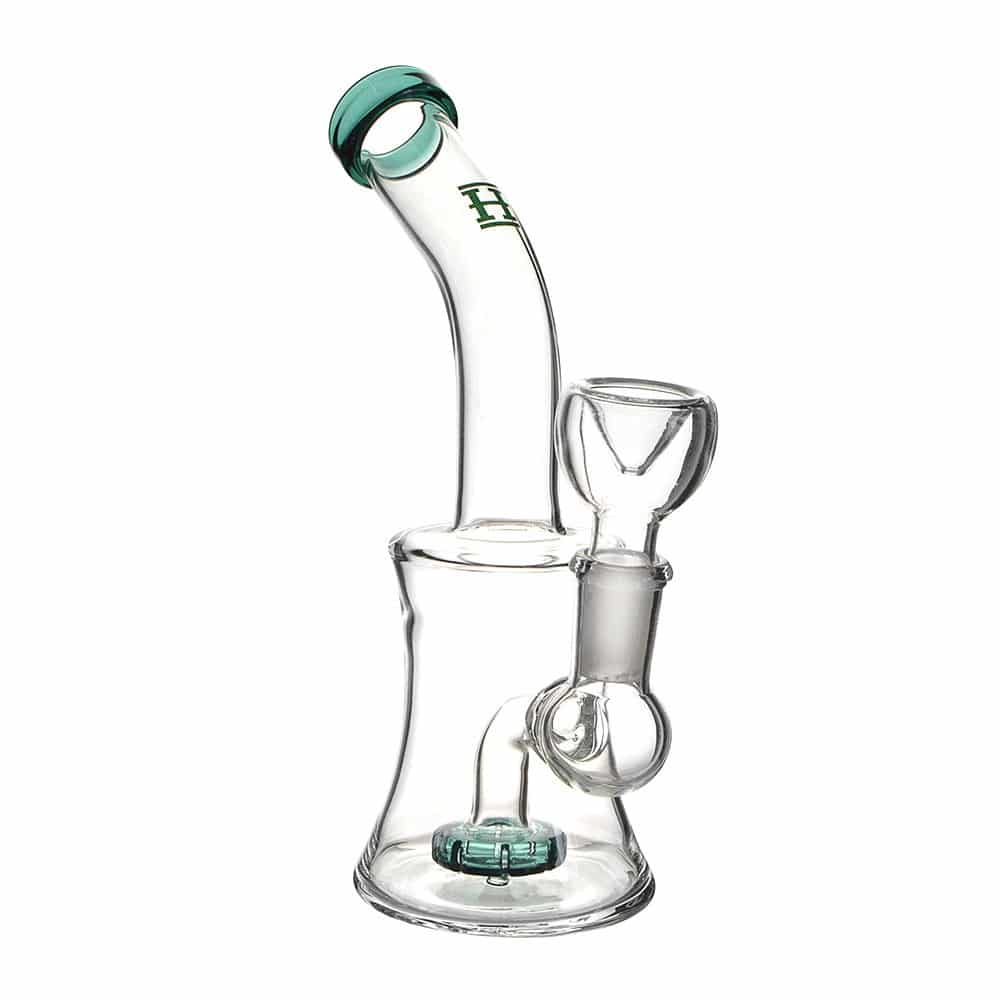 Hemper 6.5" Hourglass Water Pipe 14mm - Assorted Colors / 8