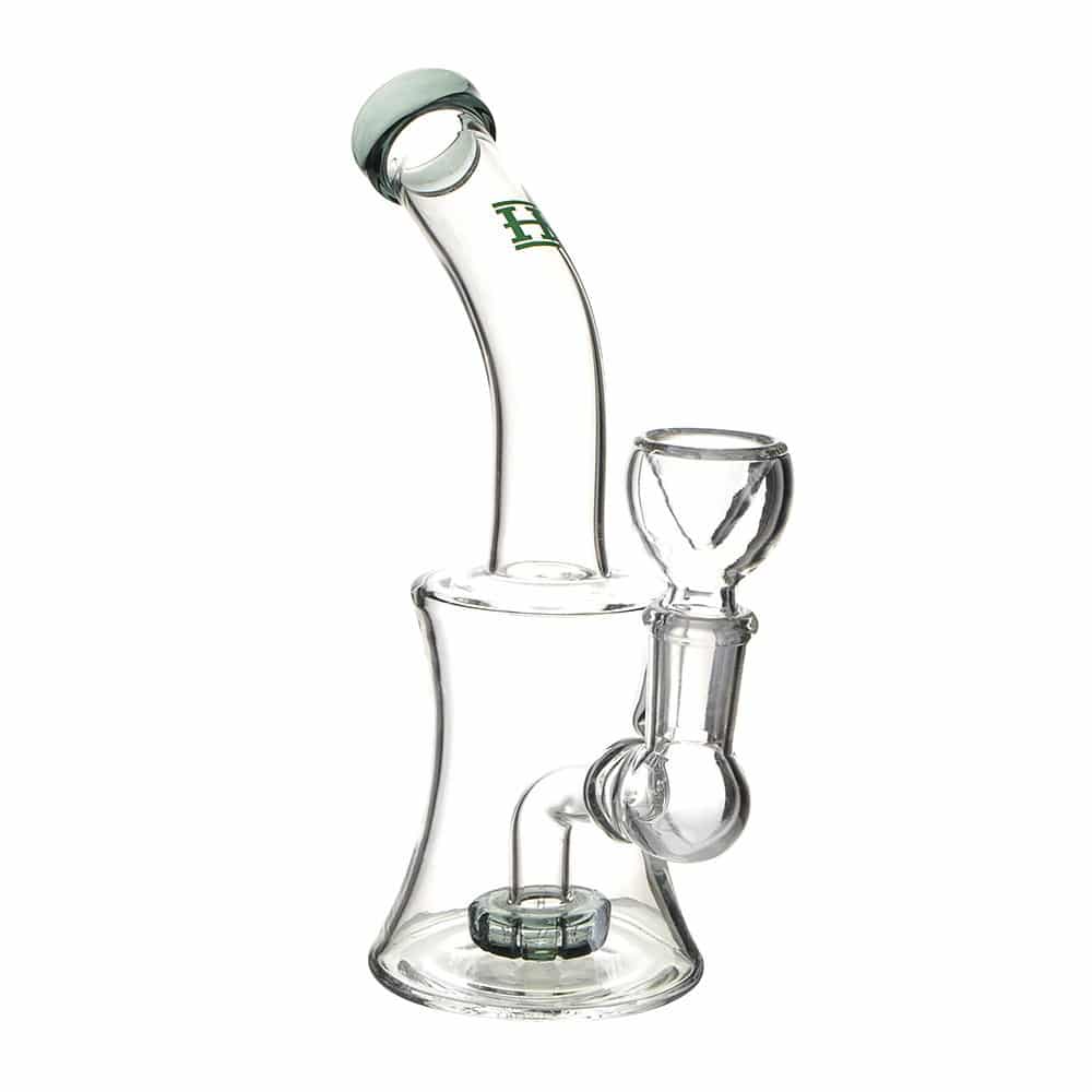 Hemper 6.5" Hourglass Water Pipe 14mm - Assorted Colors / 9
