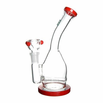 Hemper 7.5" "The Whistler" Water Pipe 14mm - Red