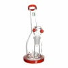 Hemper 7.5" "The Whistler" Water Pipe 14mm - Red / 4