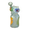 4:20 Generic Label 5.5" Rasta Marble Hammer Bubbler - Assorted Colors / 5