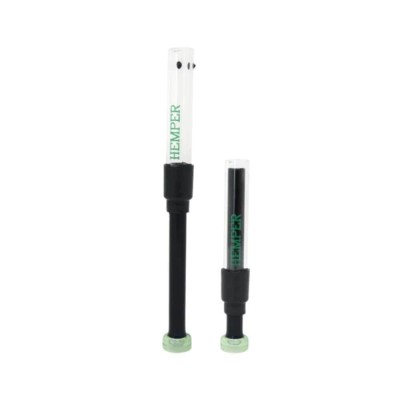 Hemper | 4" Glass Piece - Assorted Colors | Your Ultimate No-Roll Solution for Smoking Fun