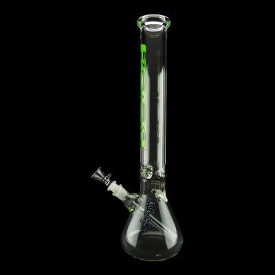 Roor Classic Beaker 18 inch Bong 50mm x 7mm Green - 01