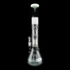 Roor Tech Fixed Beaker Barrel Perc 18 Inch Smokey Grey 02