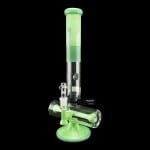 ROOR Tech | 18" Inline - Milky & Mint Color | Elevate Your Smoke Experience with This Sleek Design