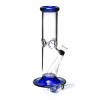 4:20 Generic Label 9" Traveler Water Pipe - Blue / 4