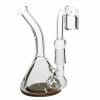 Bio Hazard 4" Reversal Beaker Mini Dab Rig 10mm - Assorted Colors